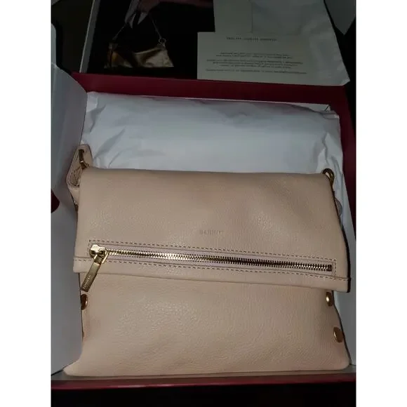 Hammitt Pink and Gold Shoulder Bag Sleek Design - Picture 1 of 9